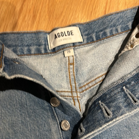 Agolde Parker Shorts - Picture 2 of 2